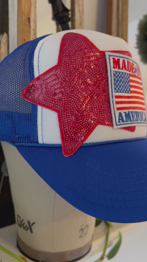 4th of July Made In America Trucker Hat