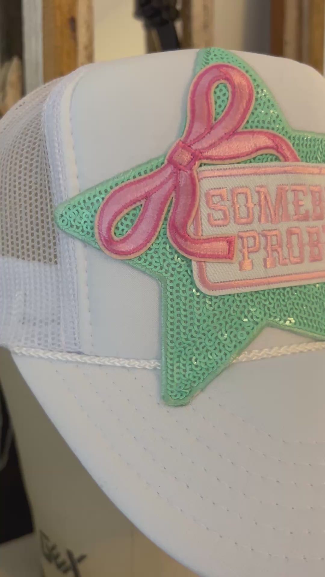 Somebody's Problem Trucker Hat